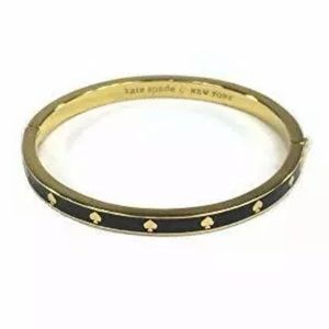 Kate Spade Spot The Spade Black/Gold Bracelet.